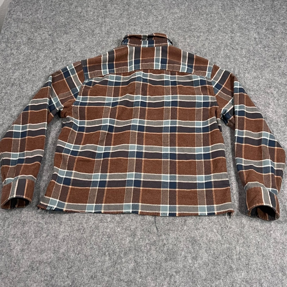 Pendleton Brown Plaid Burnside Doublebrushed Flan… - image 4